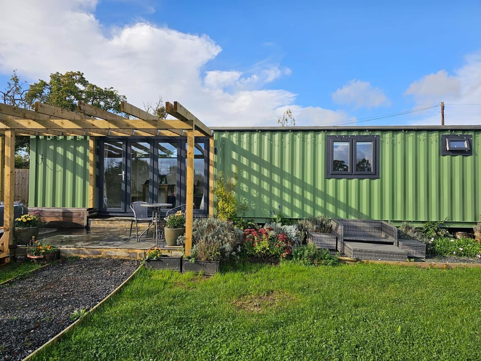 Sweet Pea Cabin Badsey Buitenkant foto