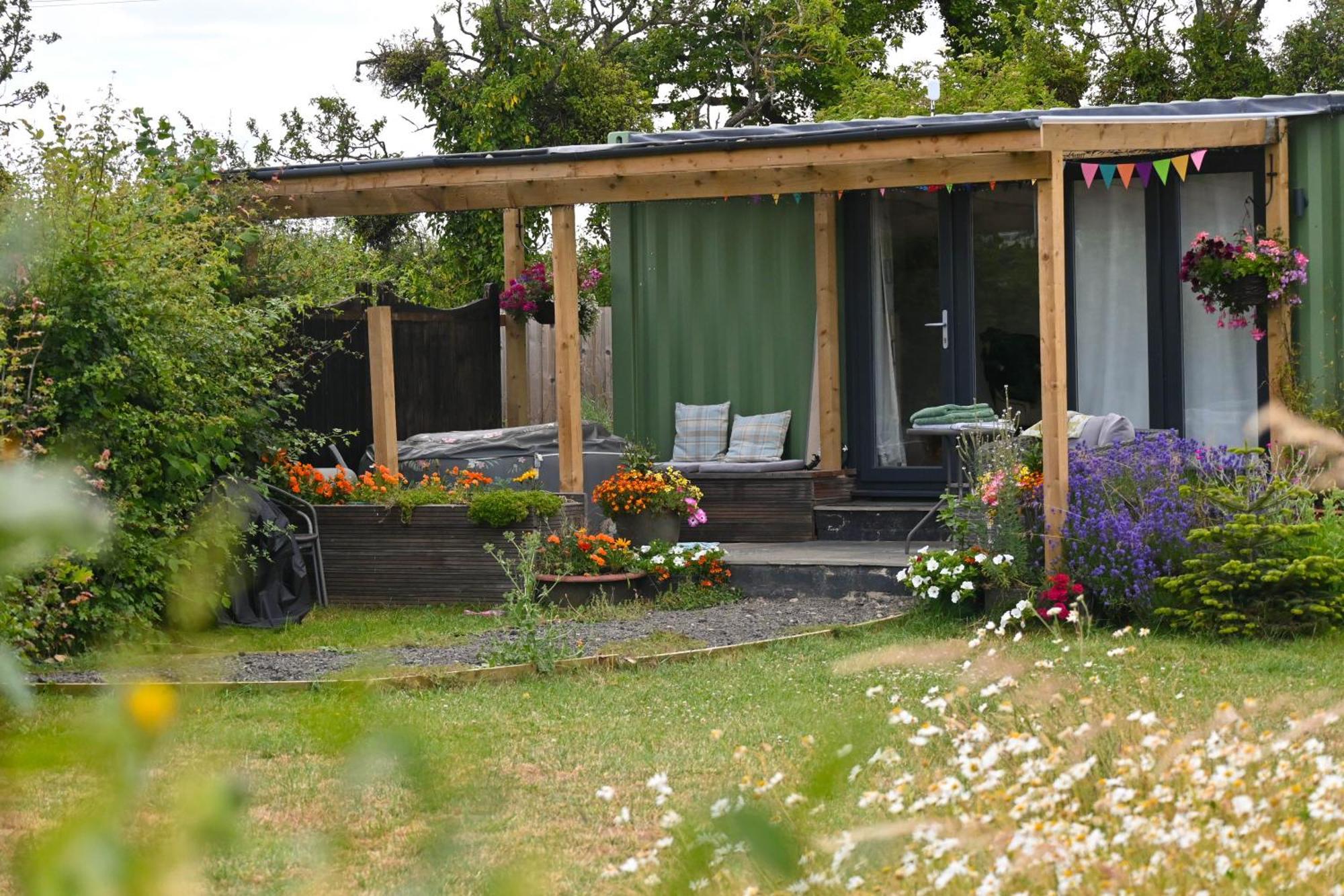 Sweet Pea Cabin Badsey Buitenkant foto